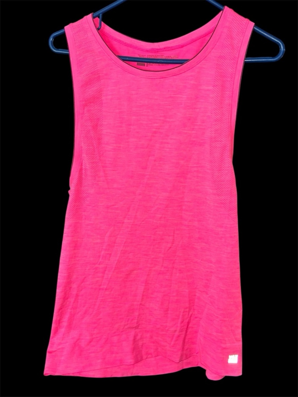 Victoria's Secret VSX Sport Seamless Muscle Tank Top Neon Pink Small